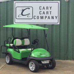 Lime Green Precedent Golf Cart