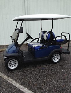 Blue Street Legal Golf Cart
