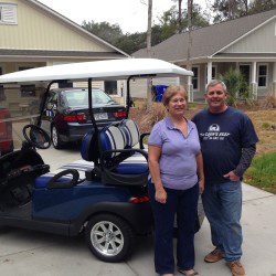 Street Legal Golf Cart with Owners