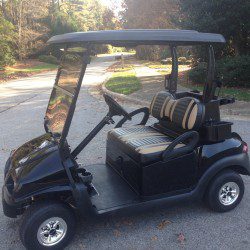 Black Street Legal Golf Cart