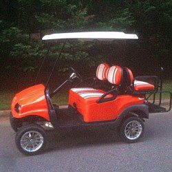 Orange Street Legal Golf Cart