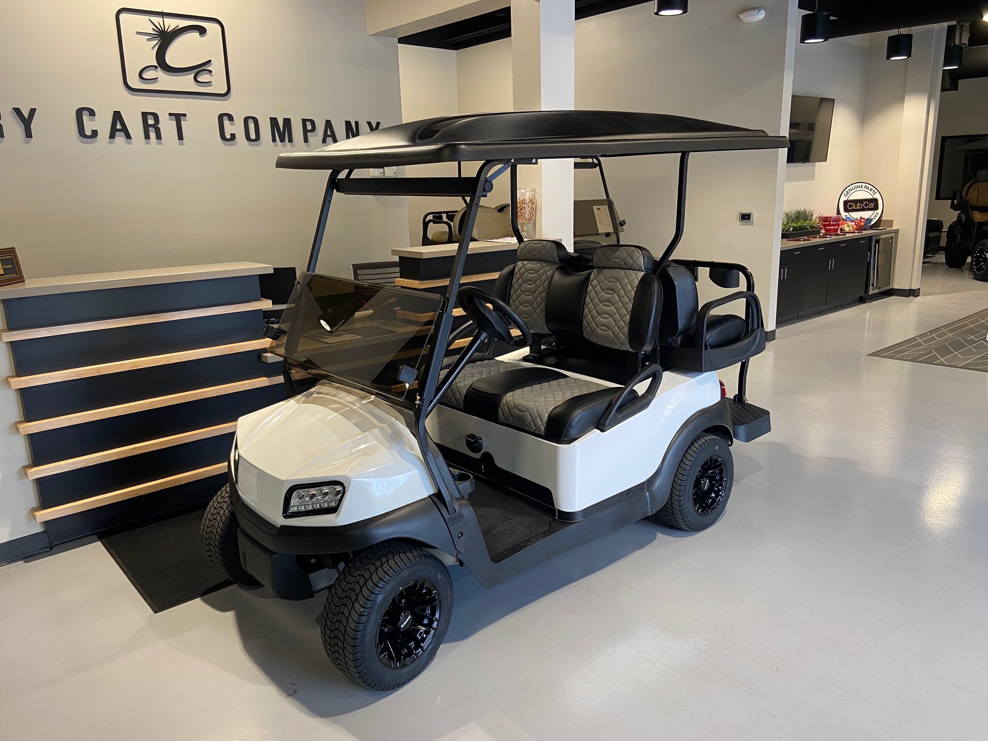 Club Car Tempo White Cary Cart Co