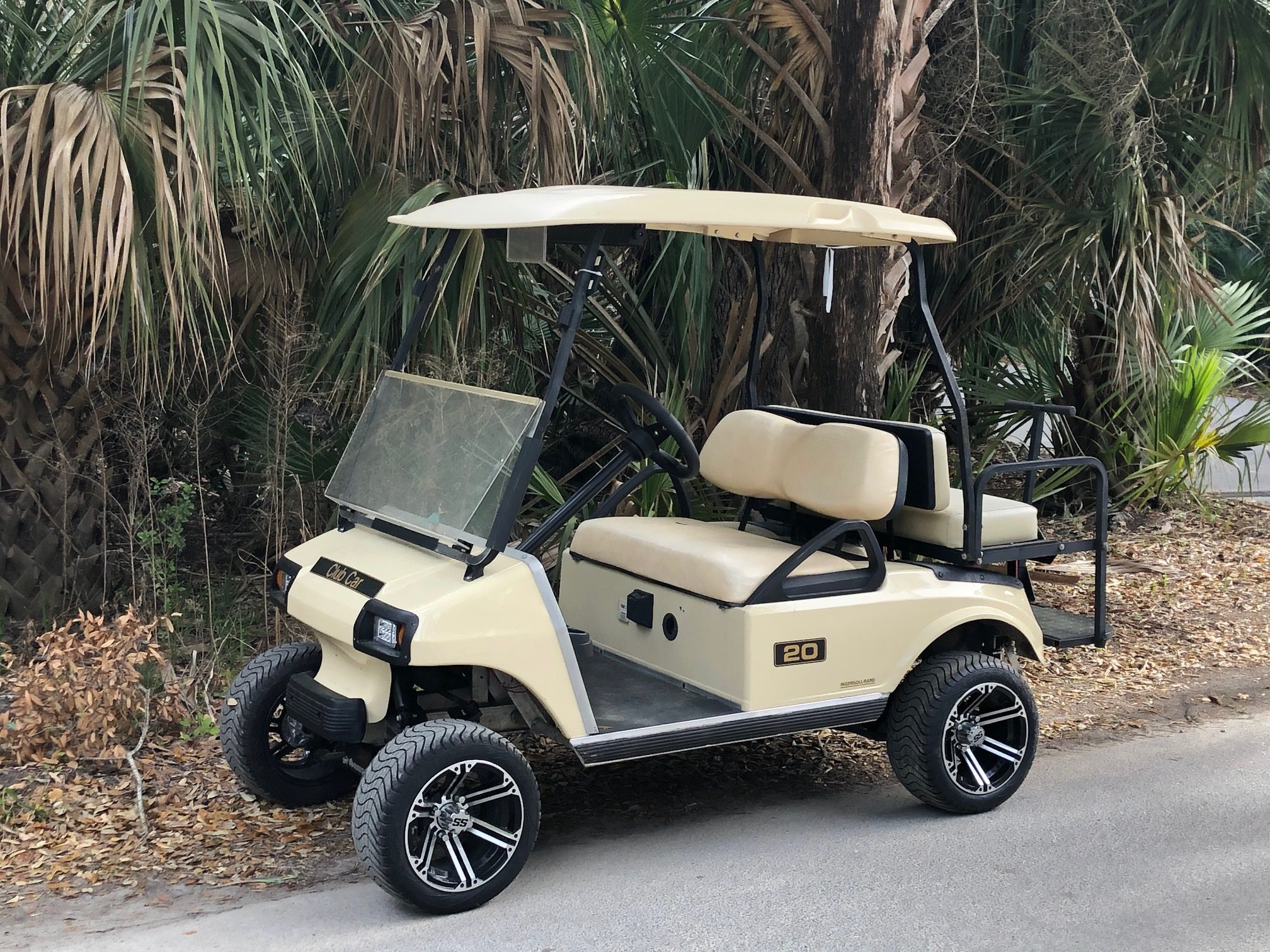 Club Car DS Lifted Beige
