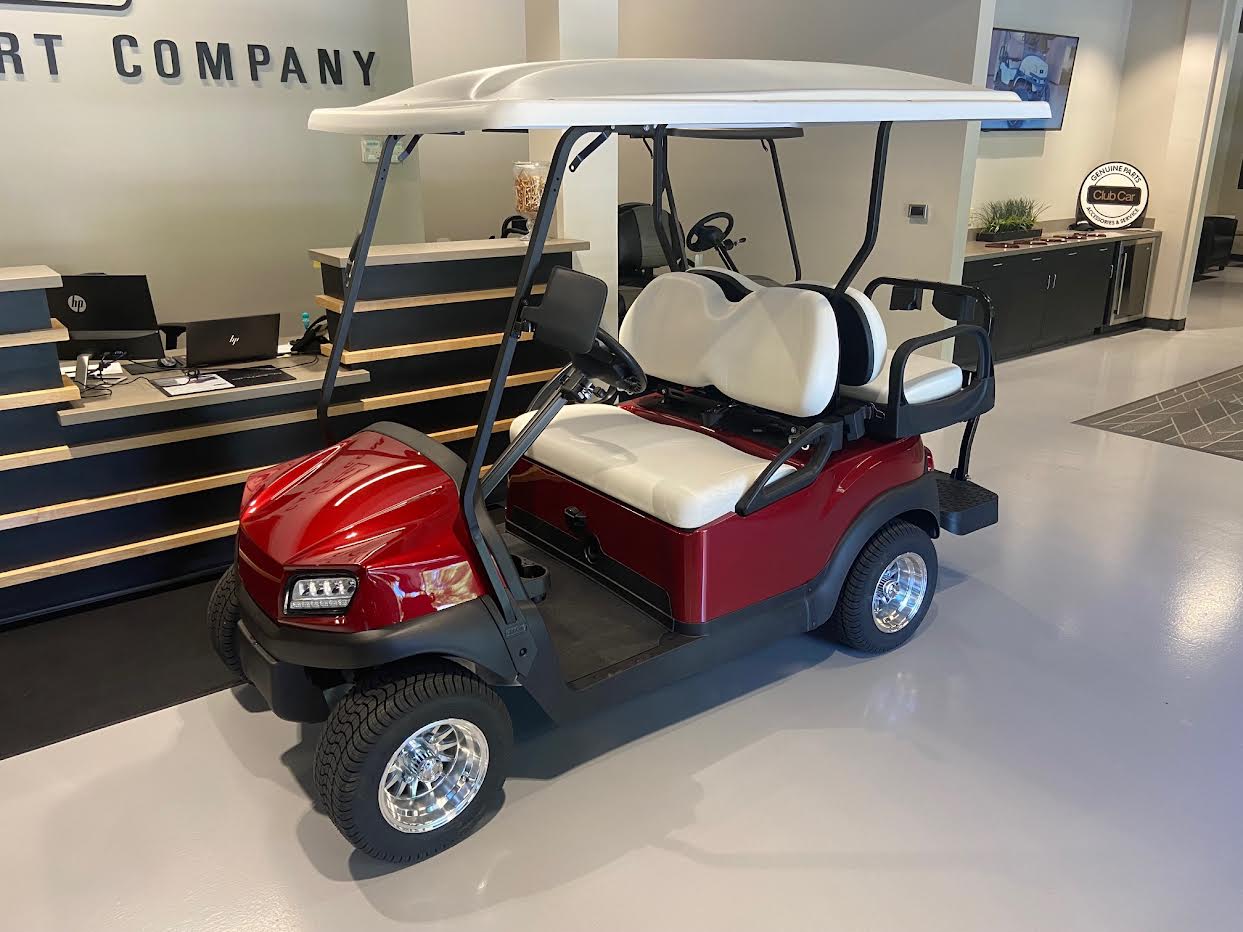 Club Car Tempo Candy Apple Red