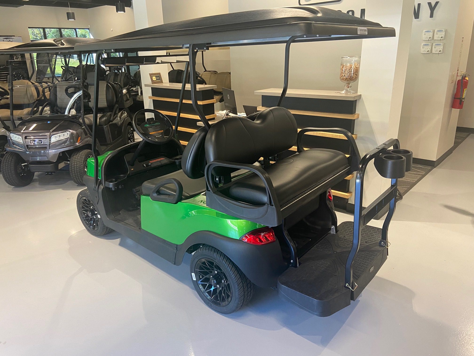 Metallic Synergy Green Tempo Cary Cart Co