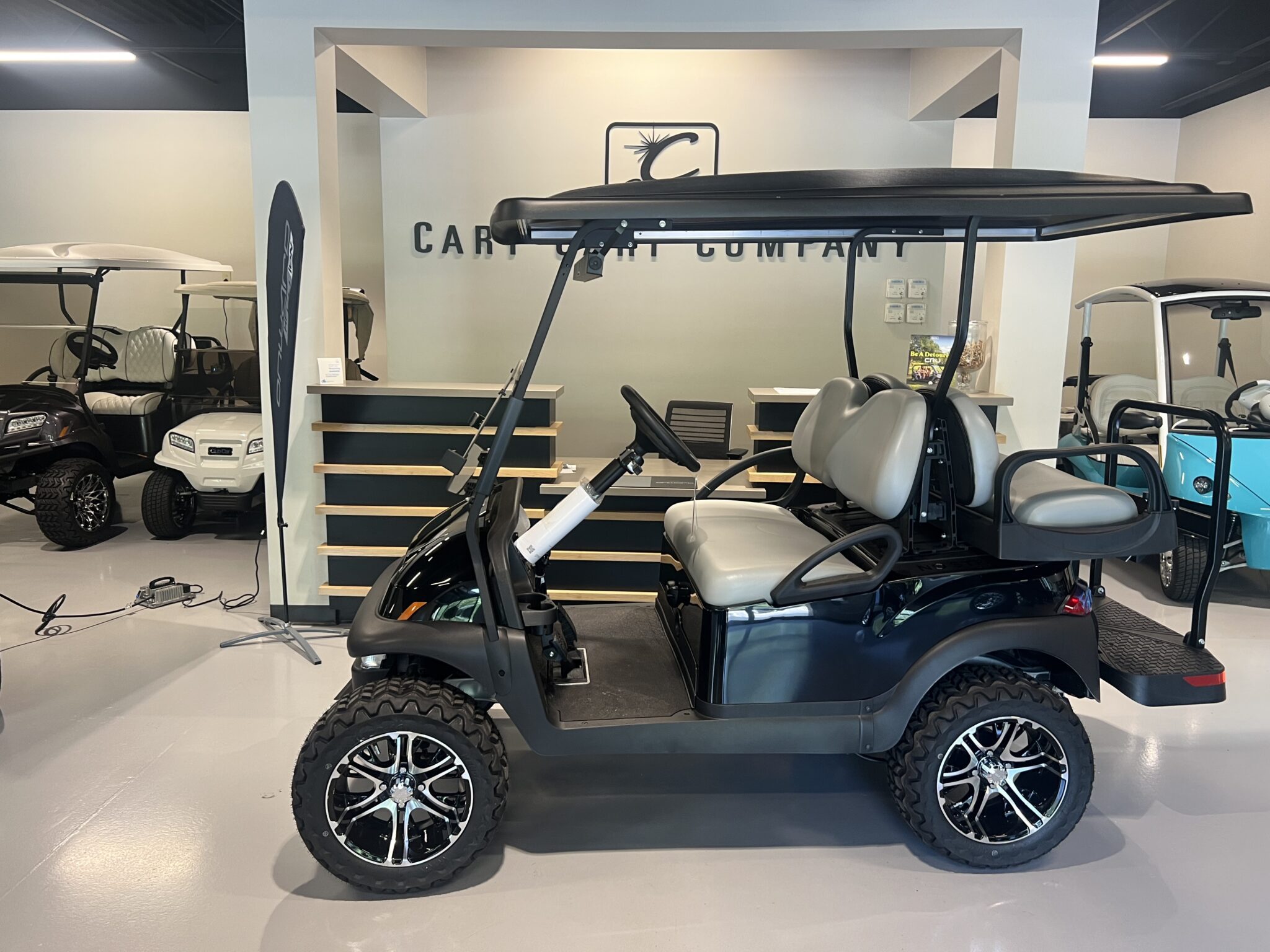 Black Club Car V4L