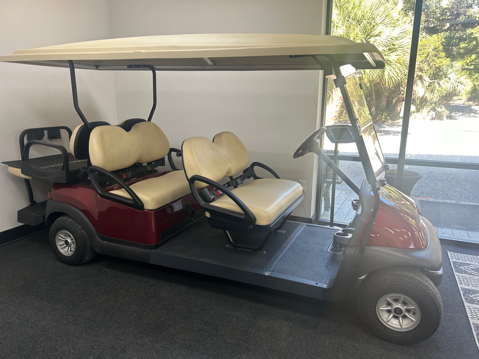 Burgundy Club Car Precedent