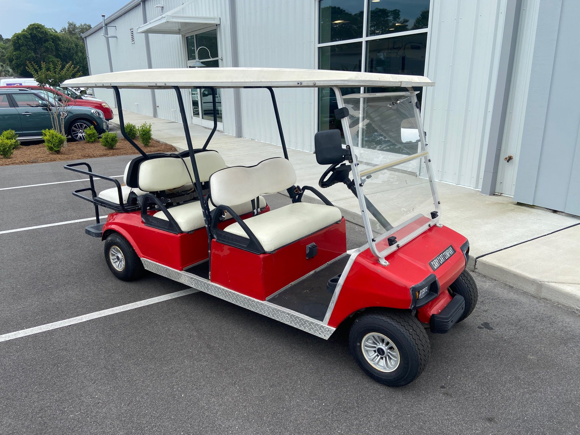Red Club Car DS