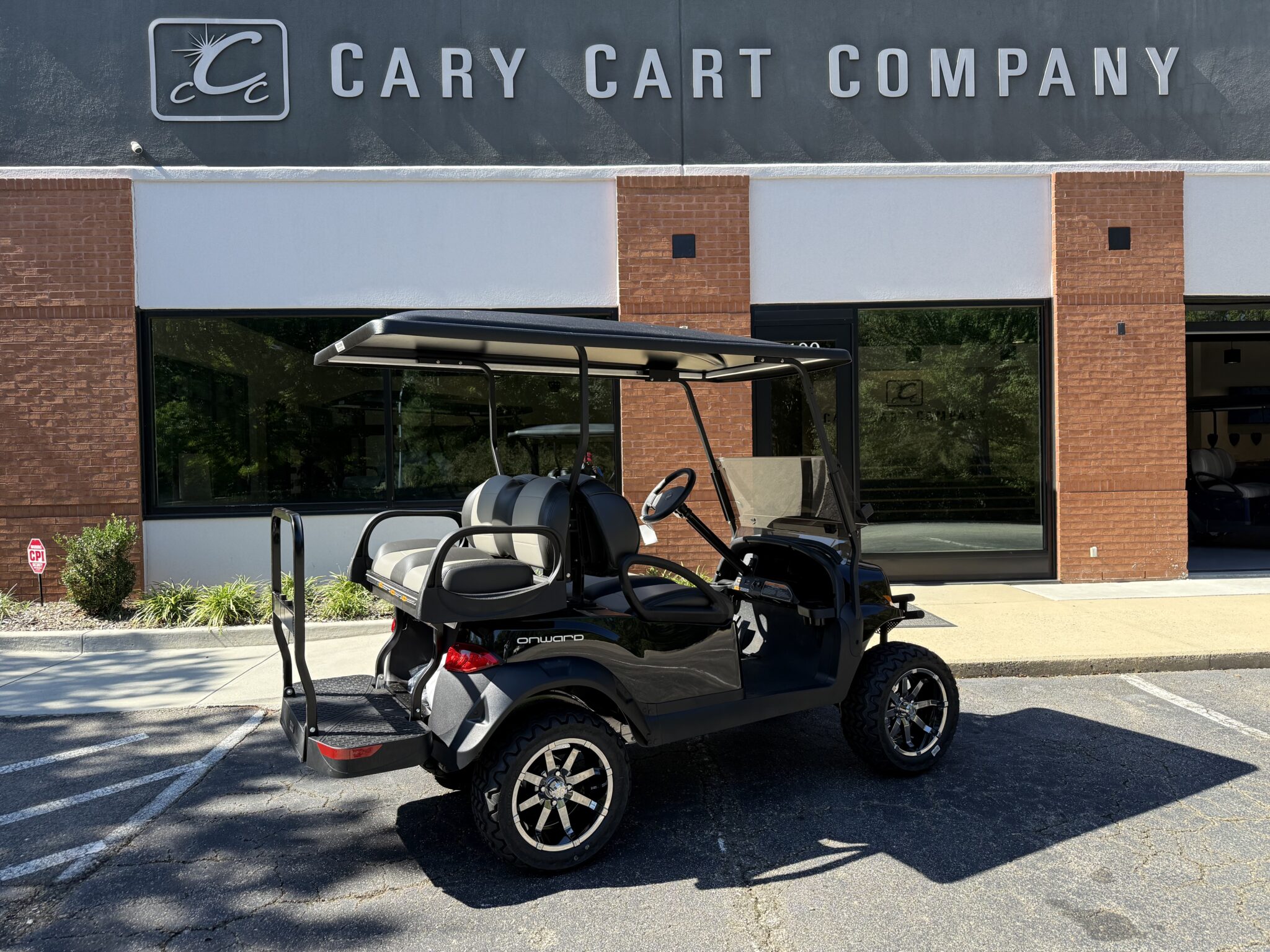 Lifted Club Car Onward Metallic Black