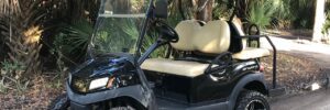 Black Club Car Tempo Lifted