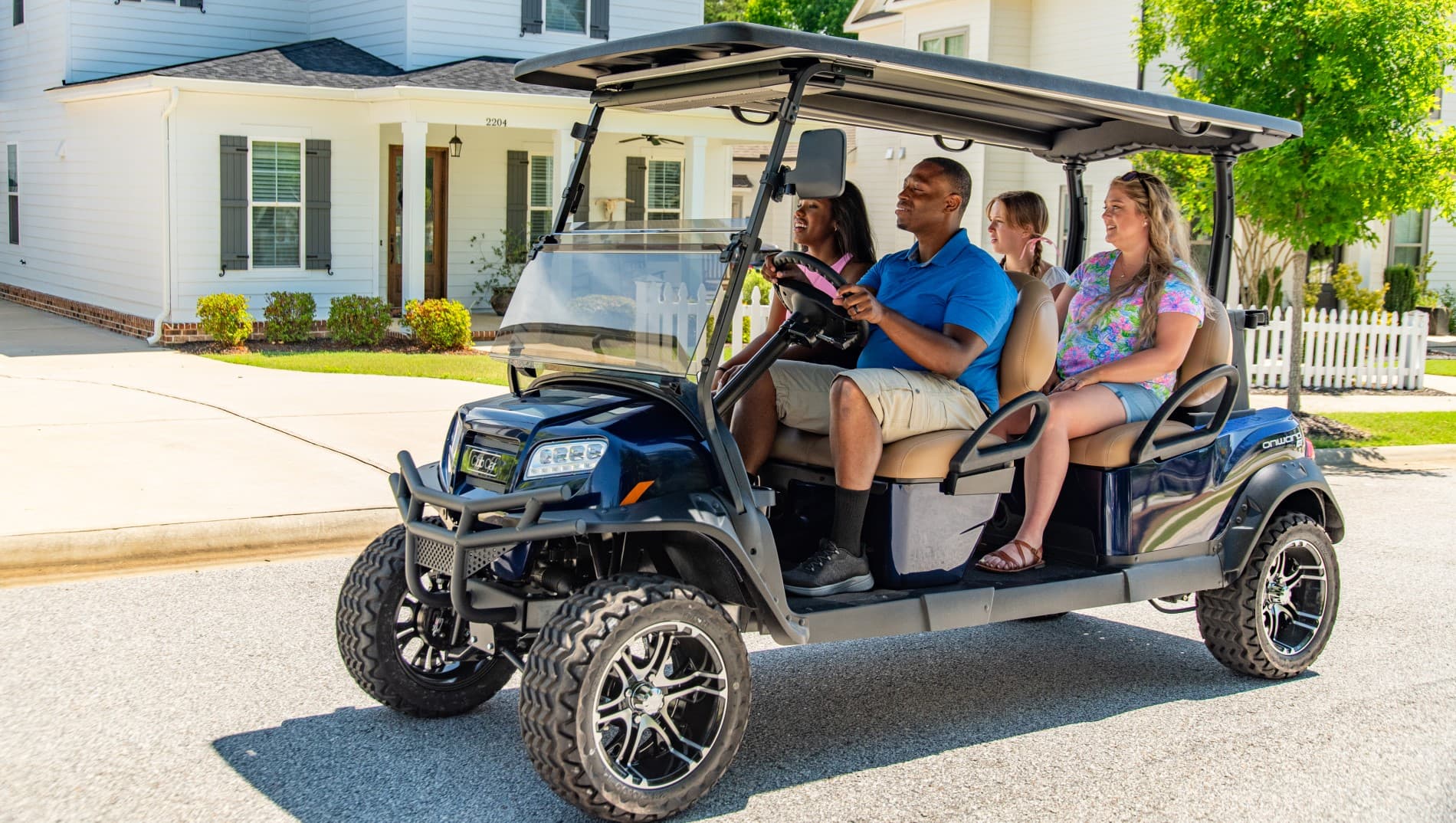 culb car onward 6 passenger golf cart