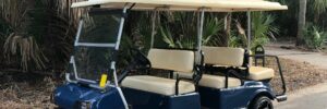 Blue Club Car Villager 6