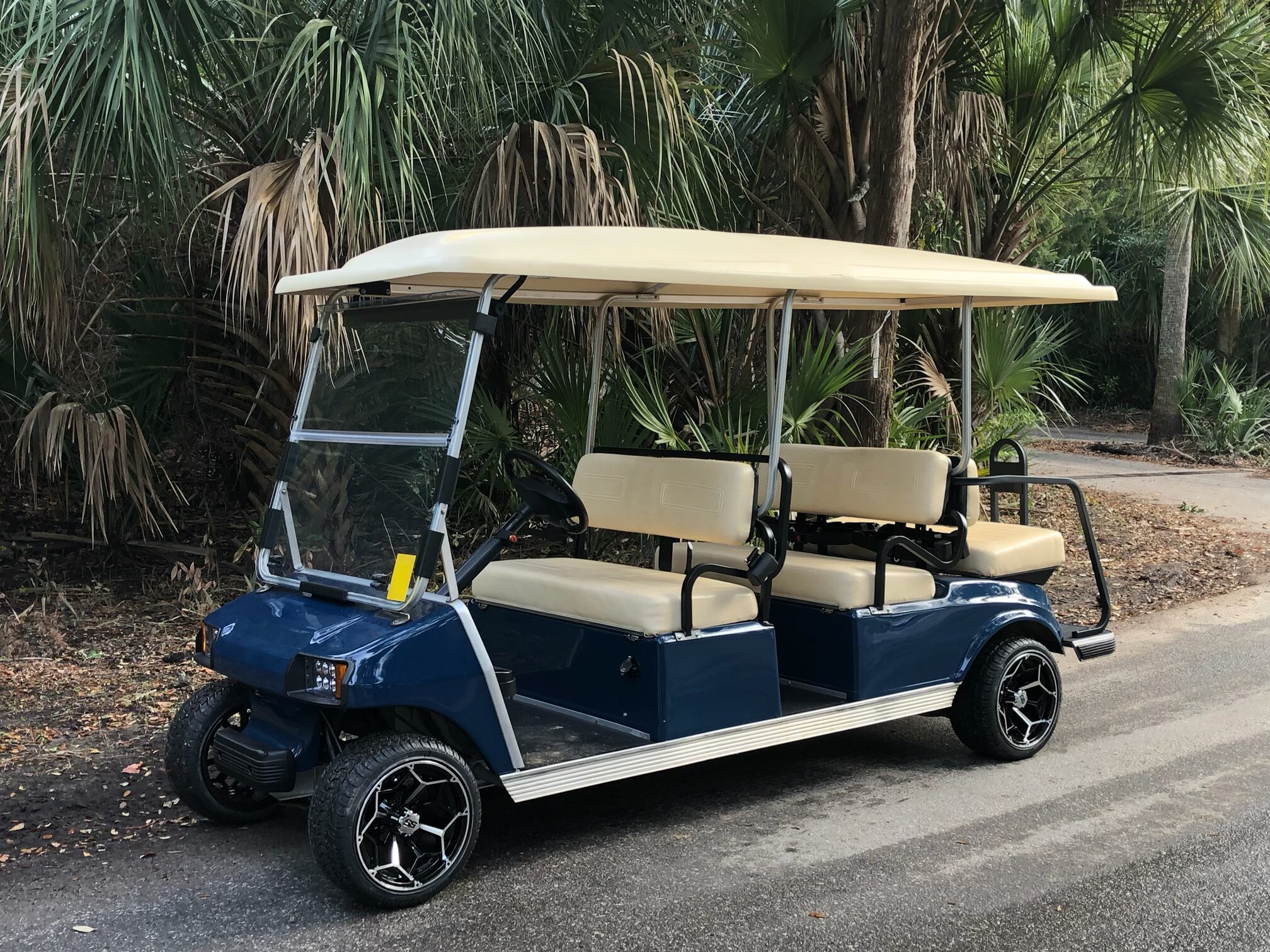 Blue Club Car Villager 6