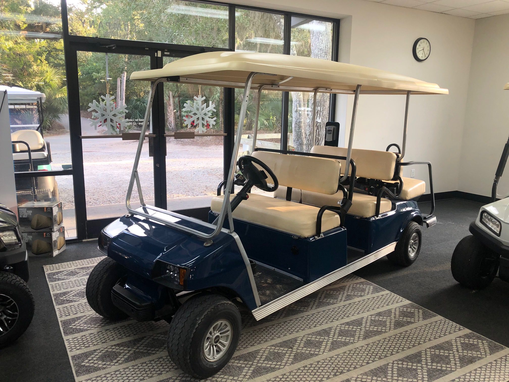 Blue Club Car Villager 6