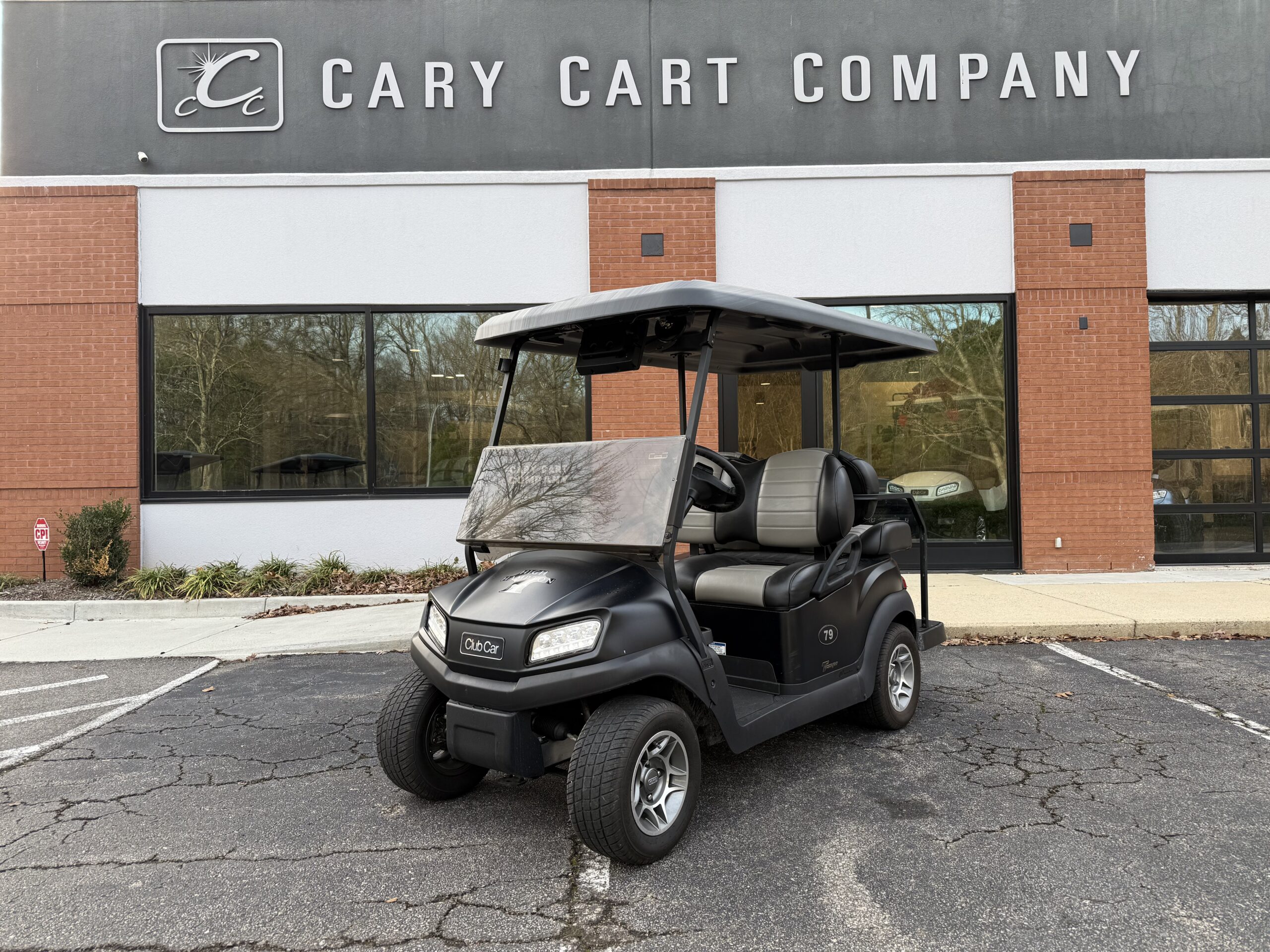 Matte Black Club Car Tempo