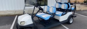 White Club Car Tempo