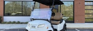 Metallic Glacier White Club Car Onward