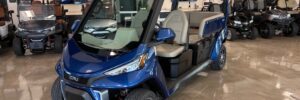 Metallic Sapphire Club Car CRU