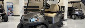 Metallic Platinum Club Car Tempo Lithium Ion