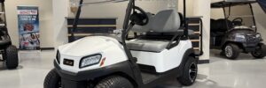 White Club Car Tempo Lithium Ion