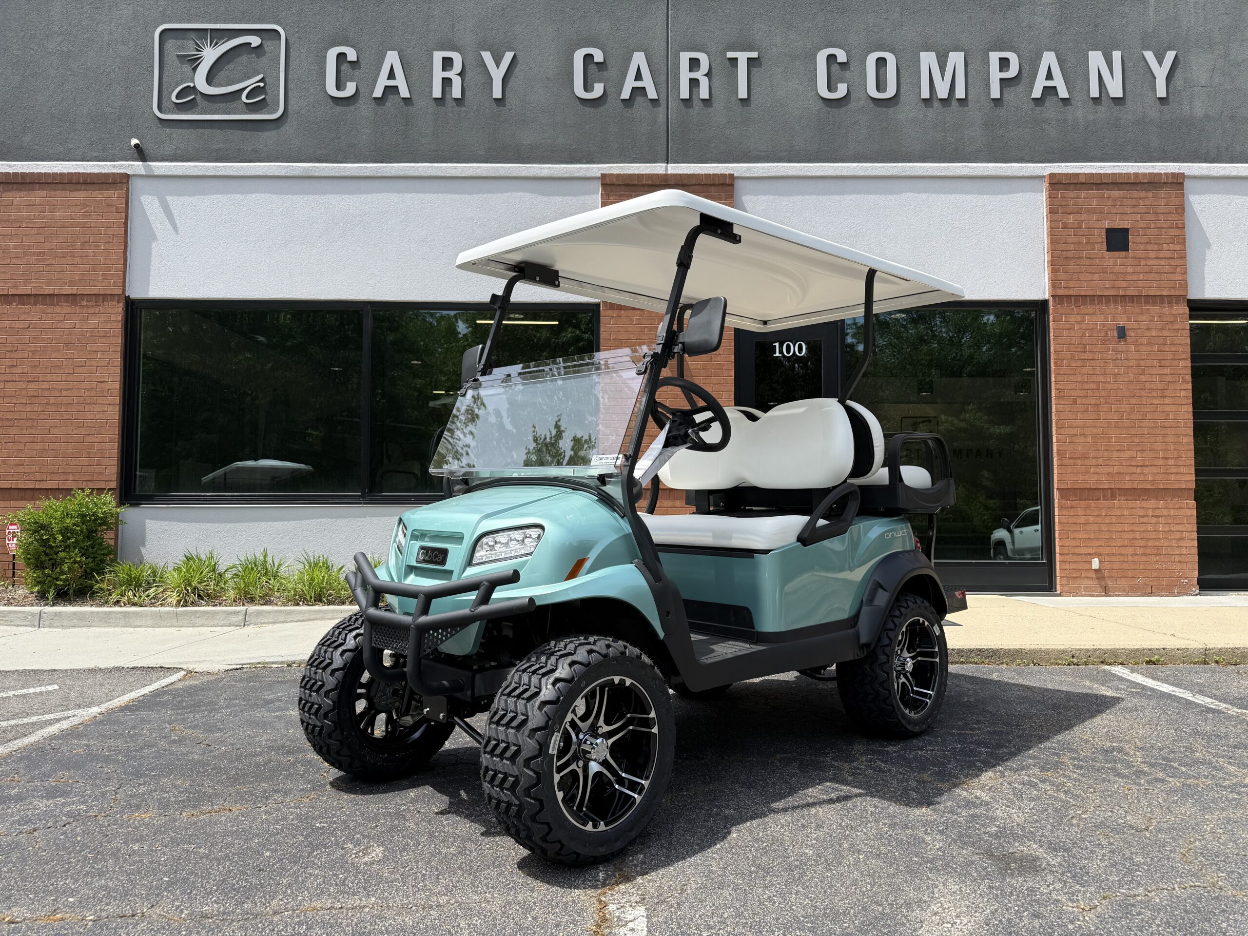 Metallic Seafoam Club Car Onward Lifted