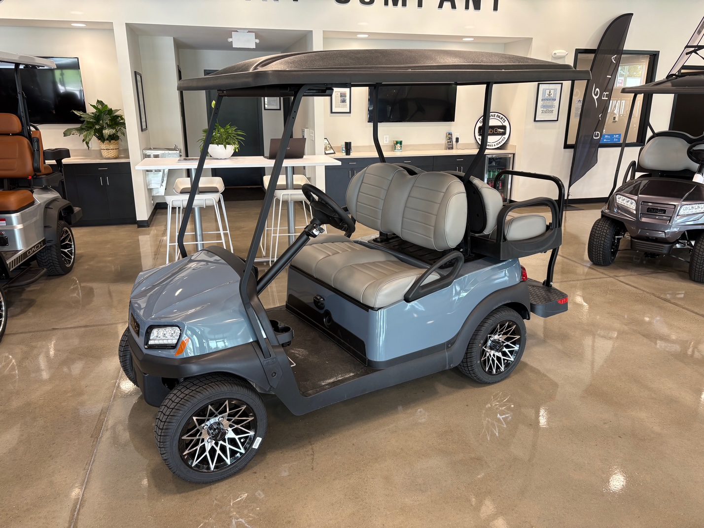 Pearl Mist Gray Club Car Tempo CPO