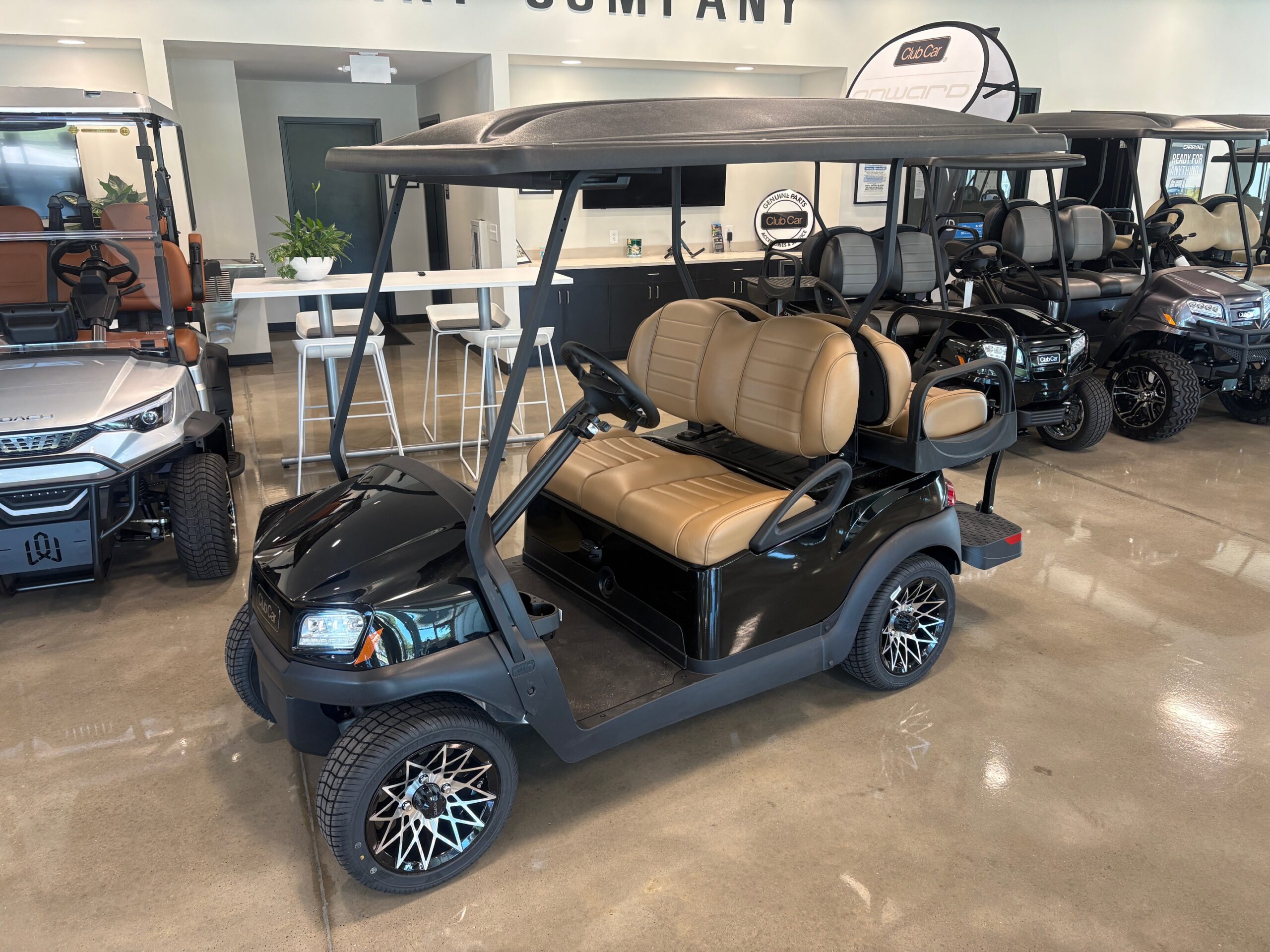 Black Club Car Tempo CPO