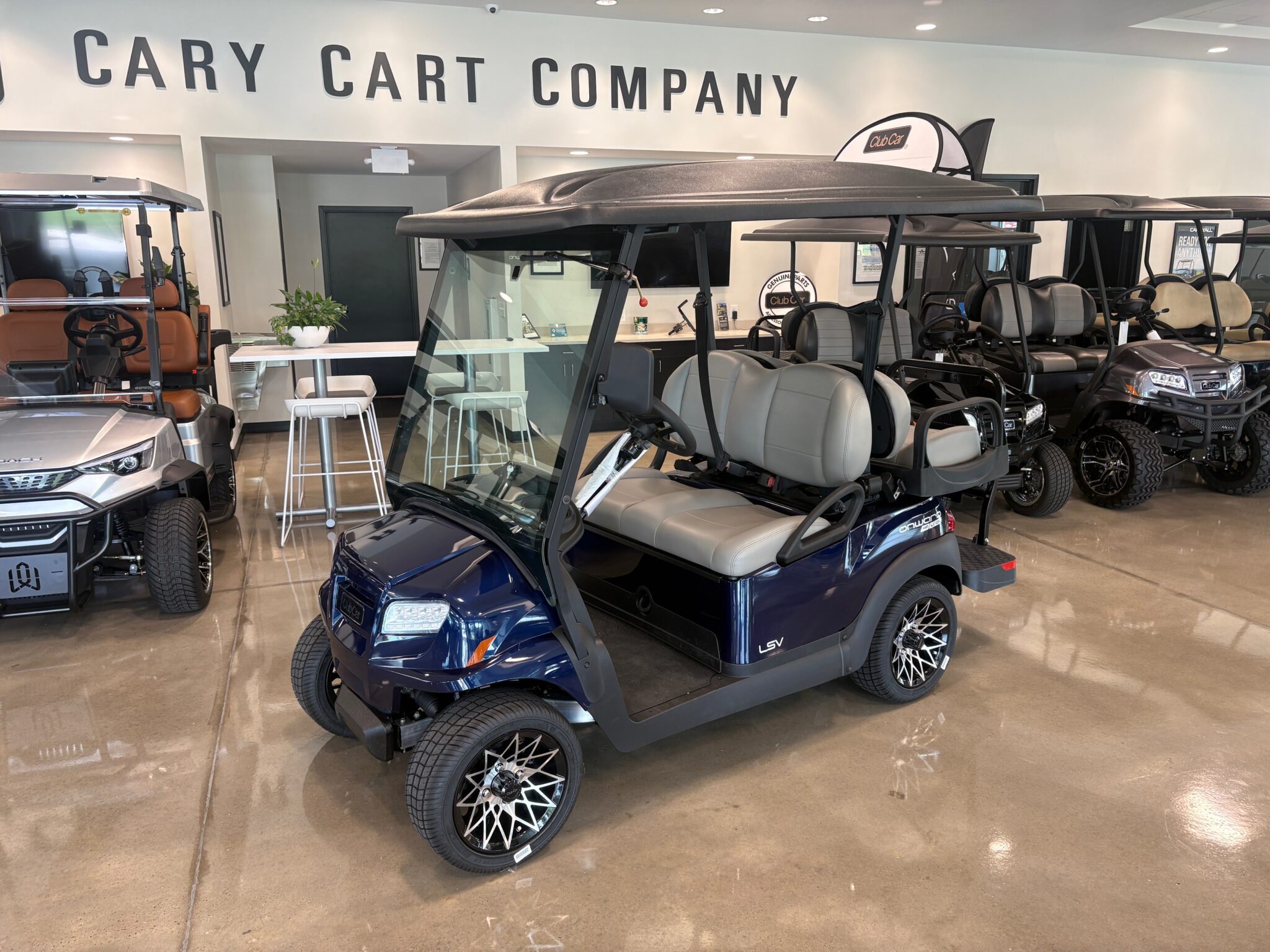 Metallic Blue Onyx Club Car Onward LSV