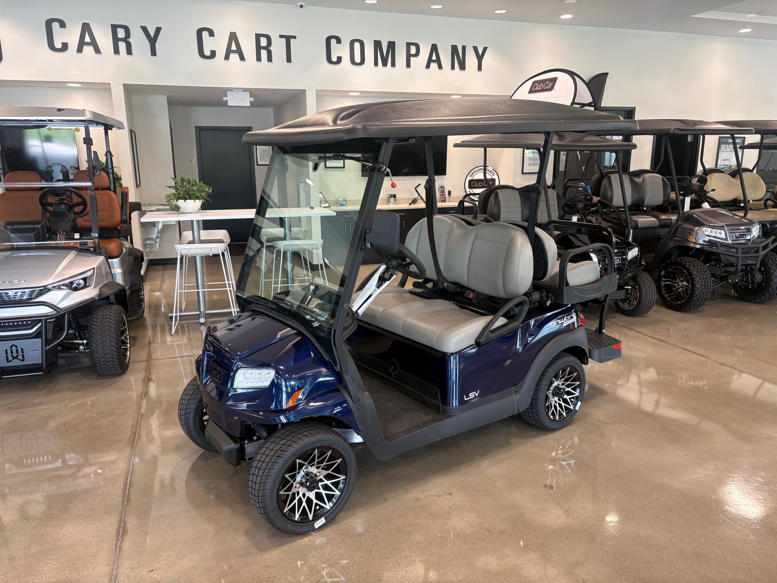 Metallic Blue Onyx Club Car Onward LSV