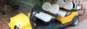 Yellow Club Car Phantom