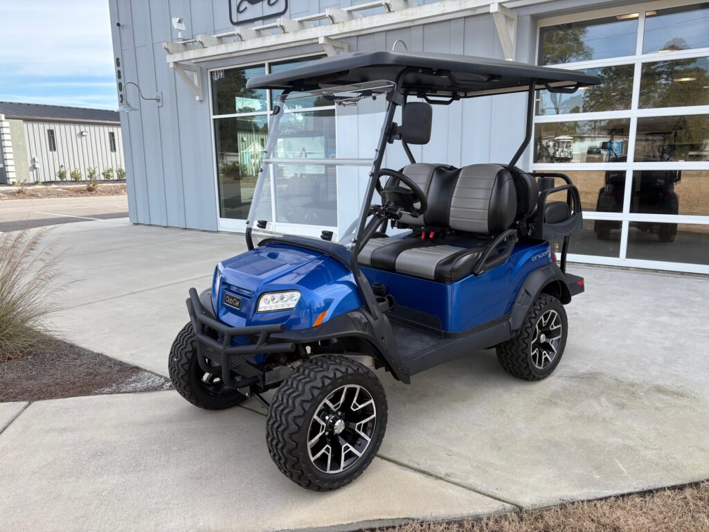 Blue Club Car Onward Lifted HP