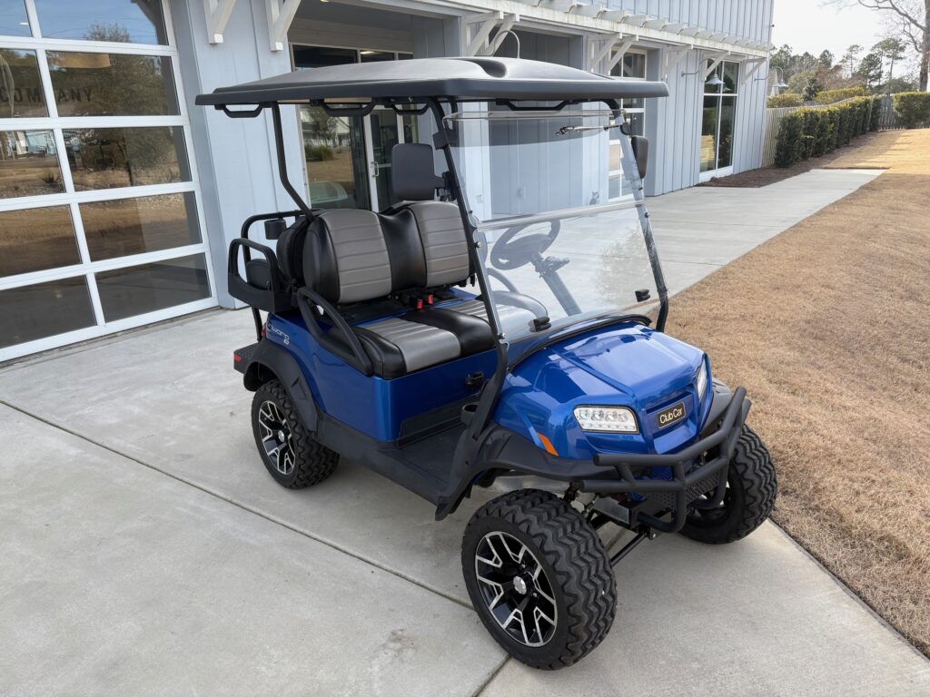 Blue Club Car Onward Lifted HP