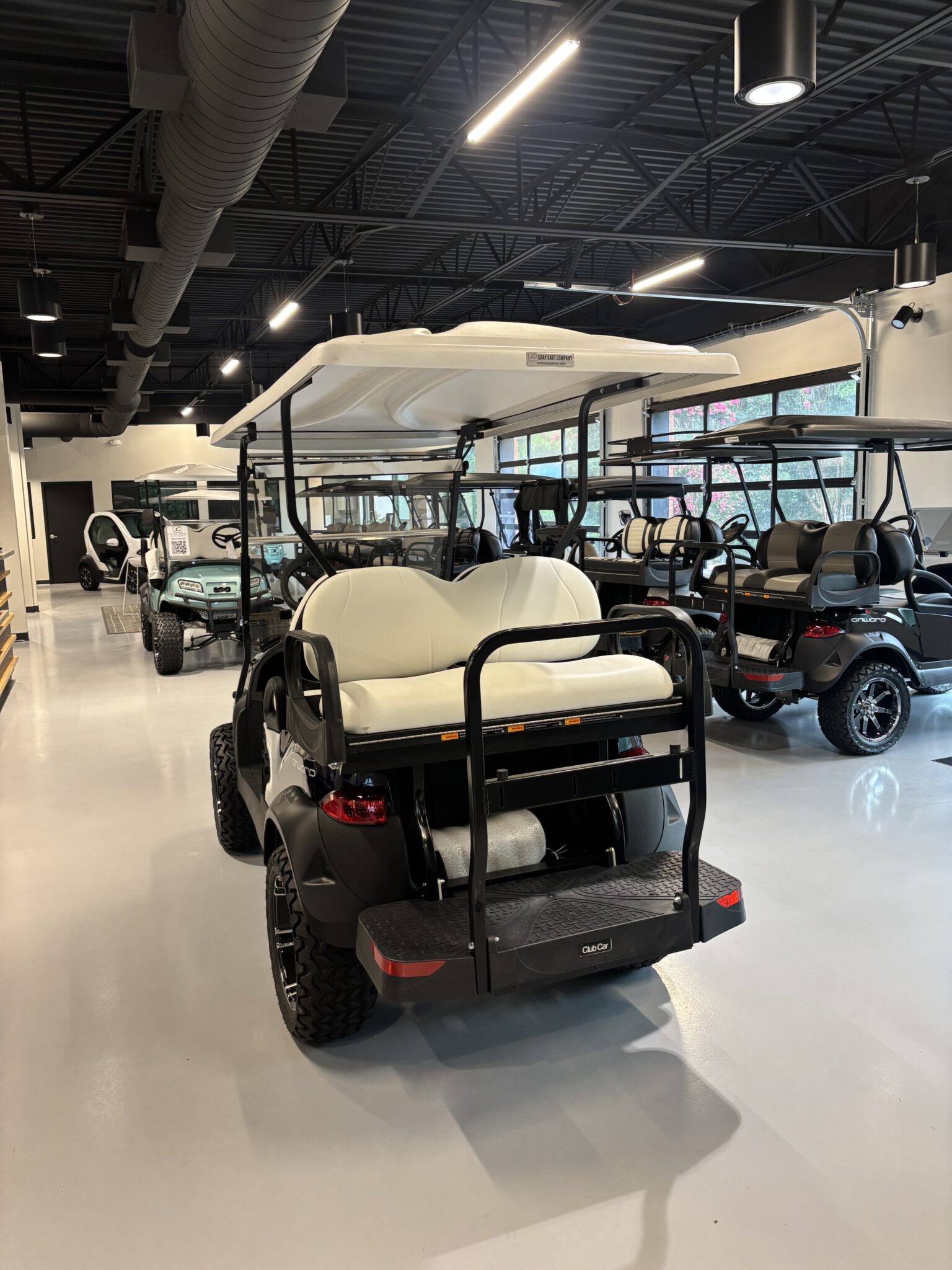 Blue Onyx Lifted Club Car