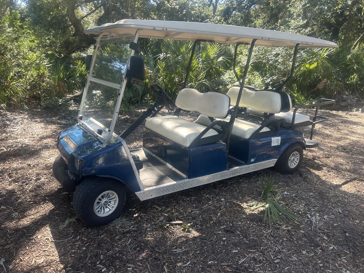 Blue Club Car Villager 6