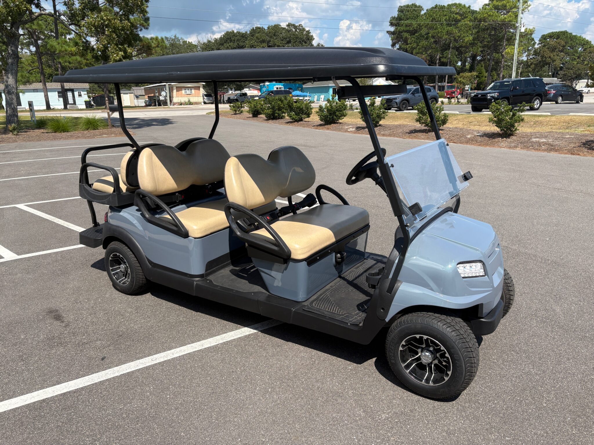 Pearl Mist Gray Club Car Onward HP 6 Pass