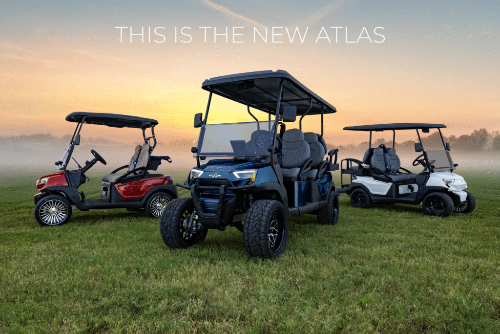 All new Atlas Golf Car