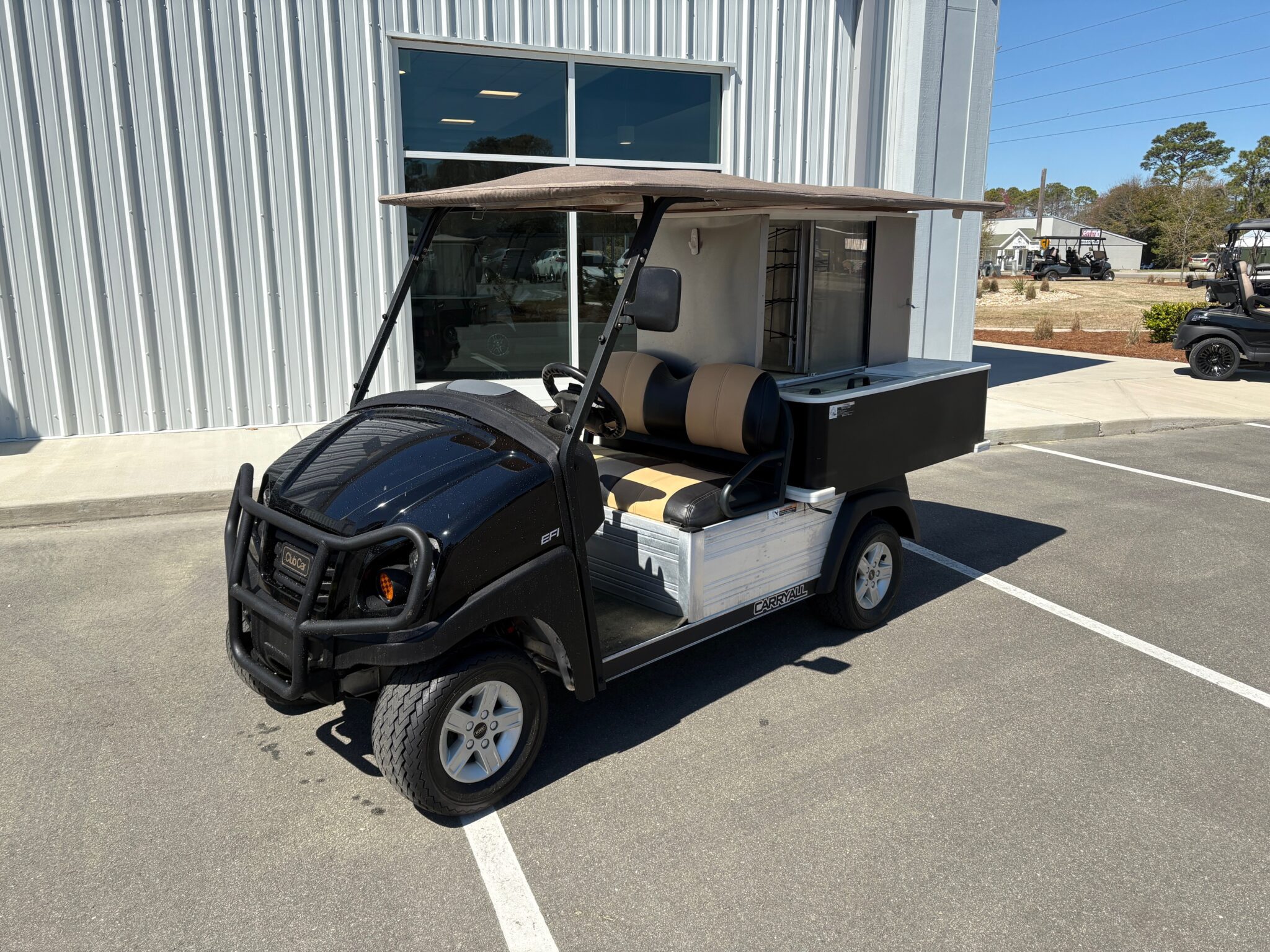 Black Club Car Cafe Express