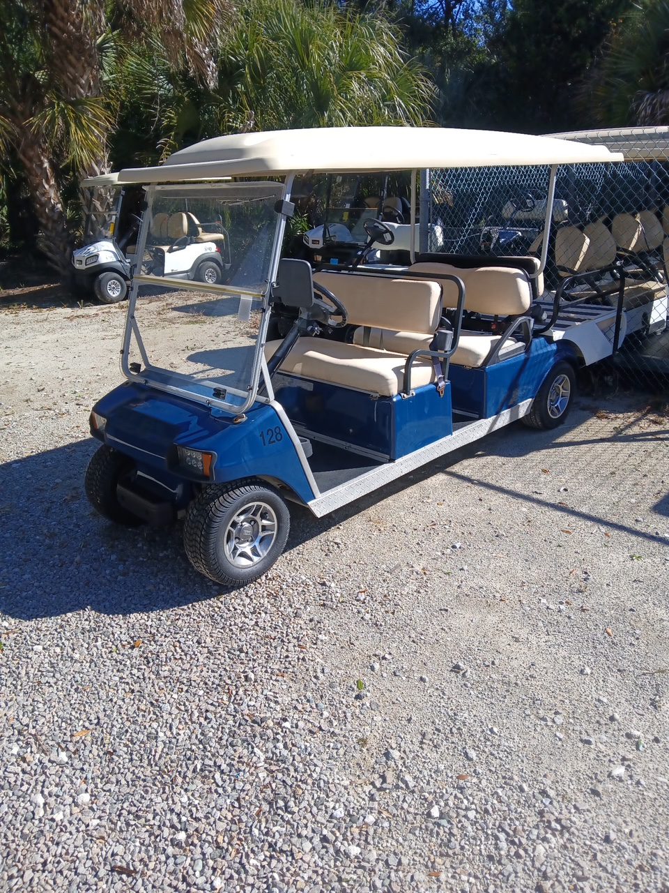 Blue Club Car Villager 6
