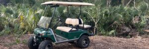 Green Club Car DS Lifted
