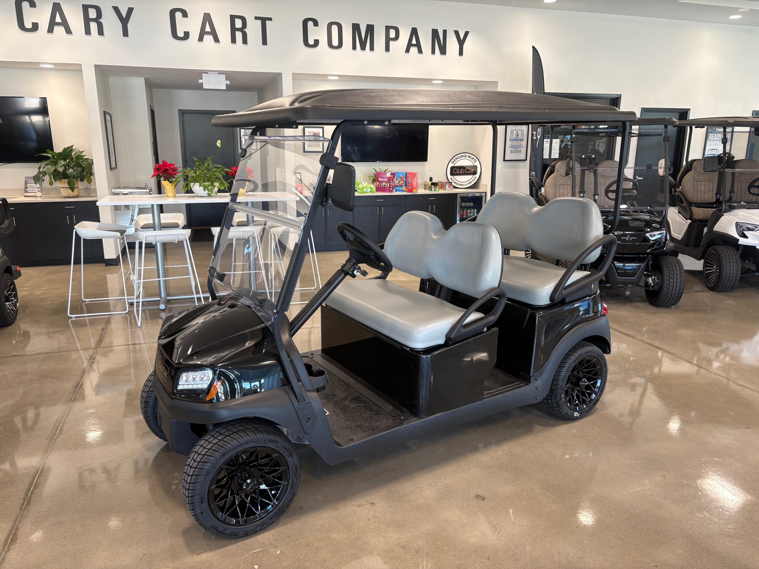 Black CPO 4 Forward Club Car Tempo