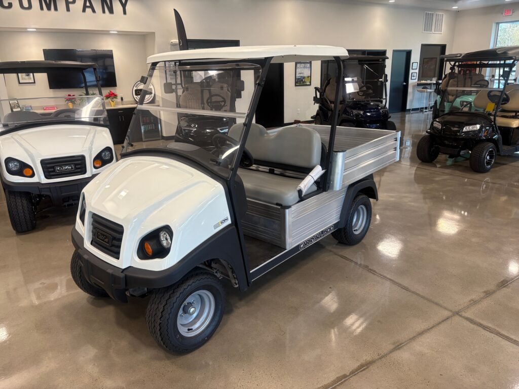 White Club Car Carryall 500