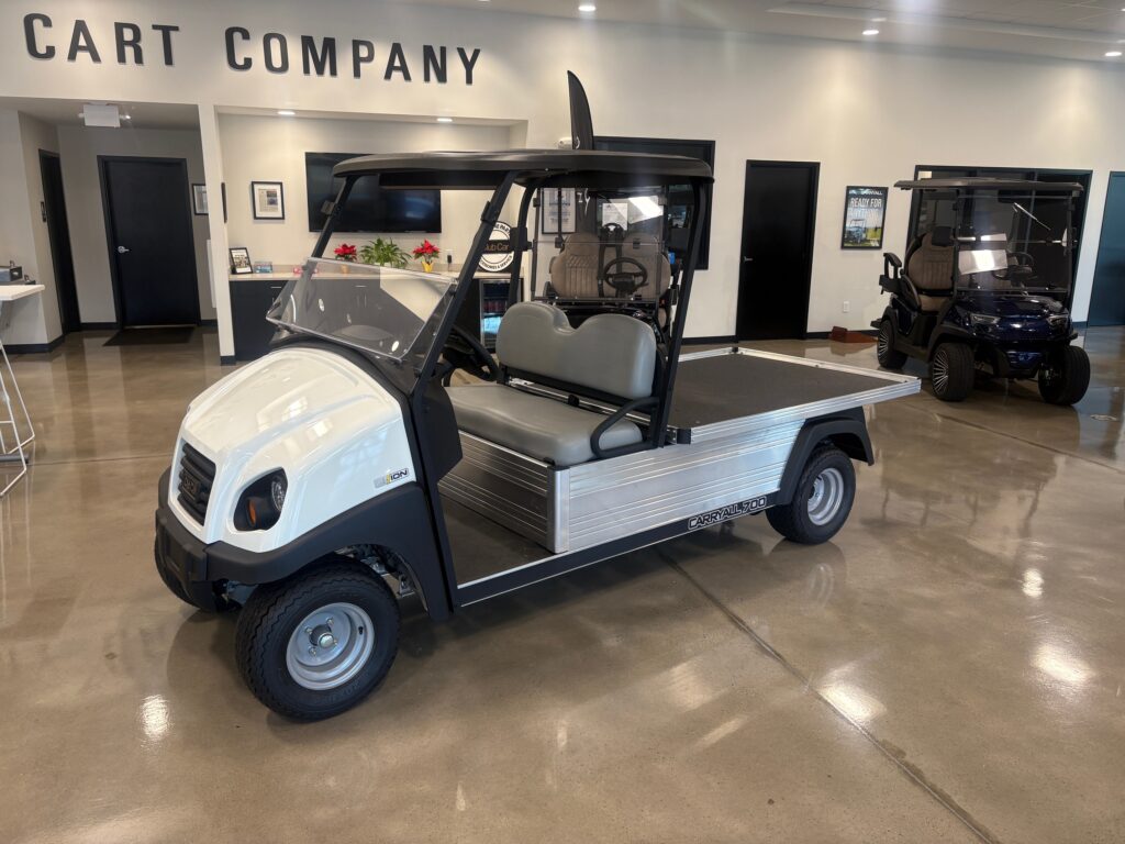 White Club Car Carryall 700