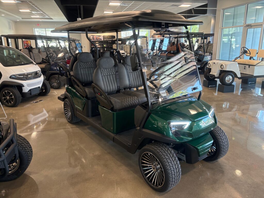 Emerald Green Atlas 6 Pass Side