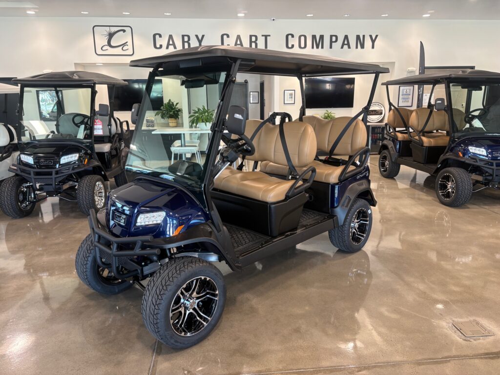 Metallic Blue Onyx Club Car Onward 4 Forward LSV