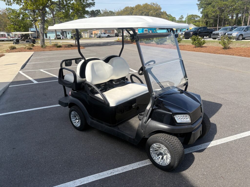 Black Club Car Tempo Side