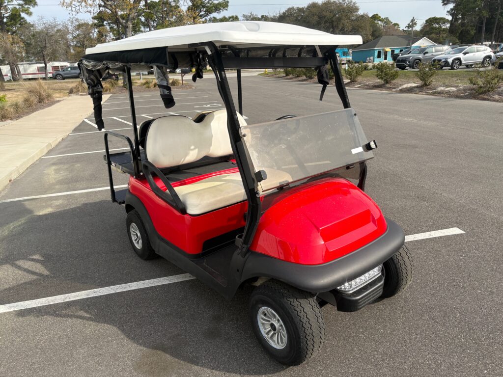 Rally Red Club Car Precedent Side