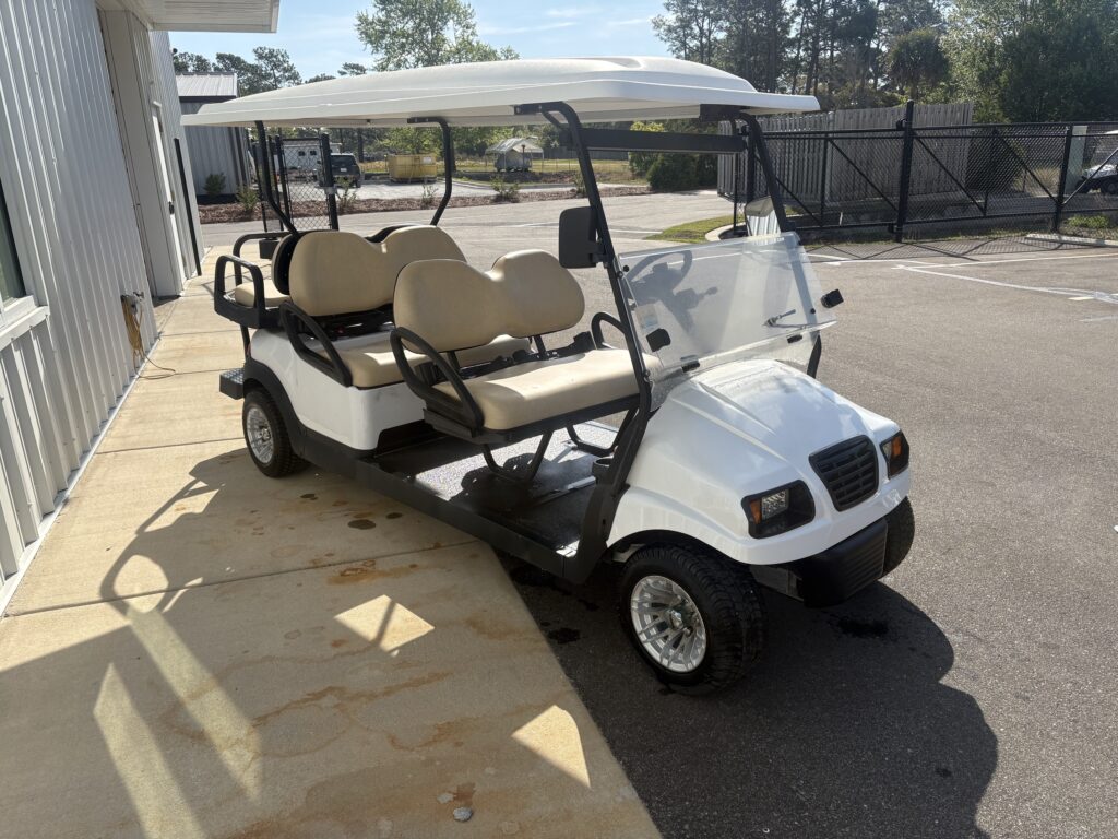 White Club Car Phantom Side