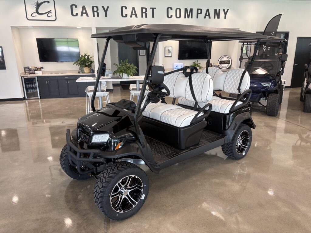 Metallic Tuxedo Black Club Car Onward 4 Forward LSV