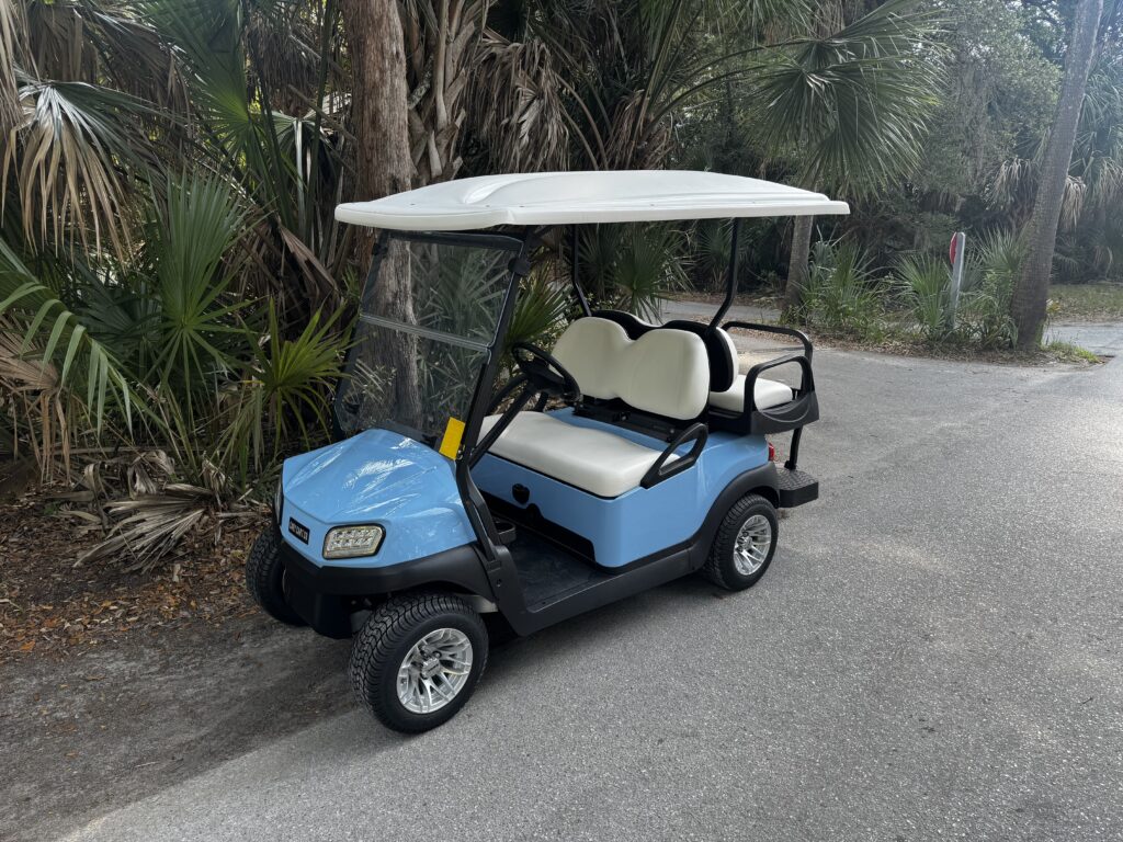 Sky Blue Club Car Tempo