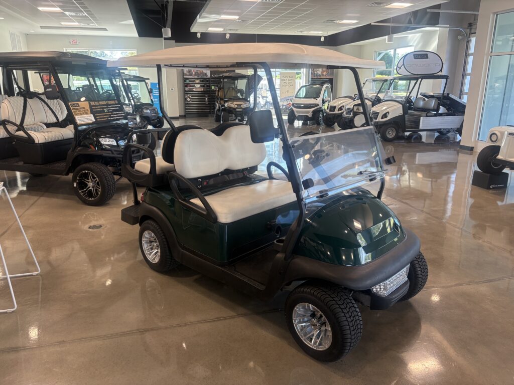 Green Club Car Precedent Side
